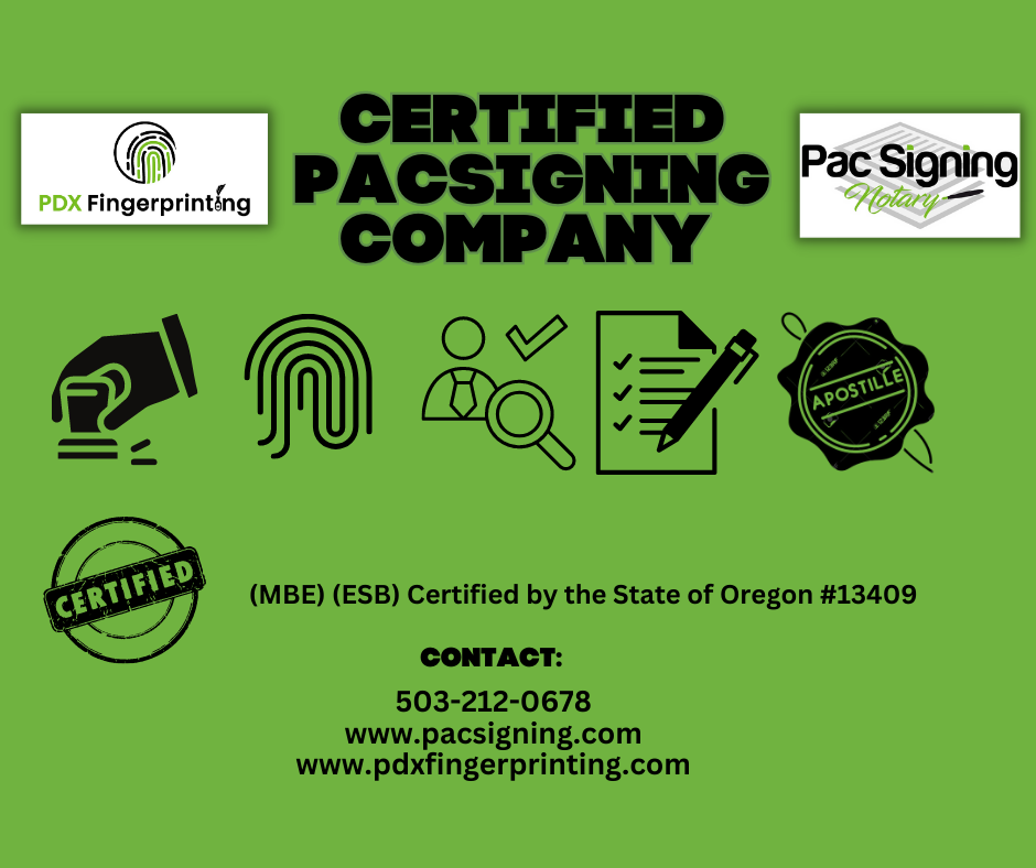 Certified pacsigning company