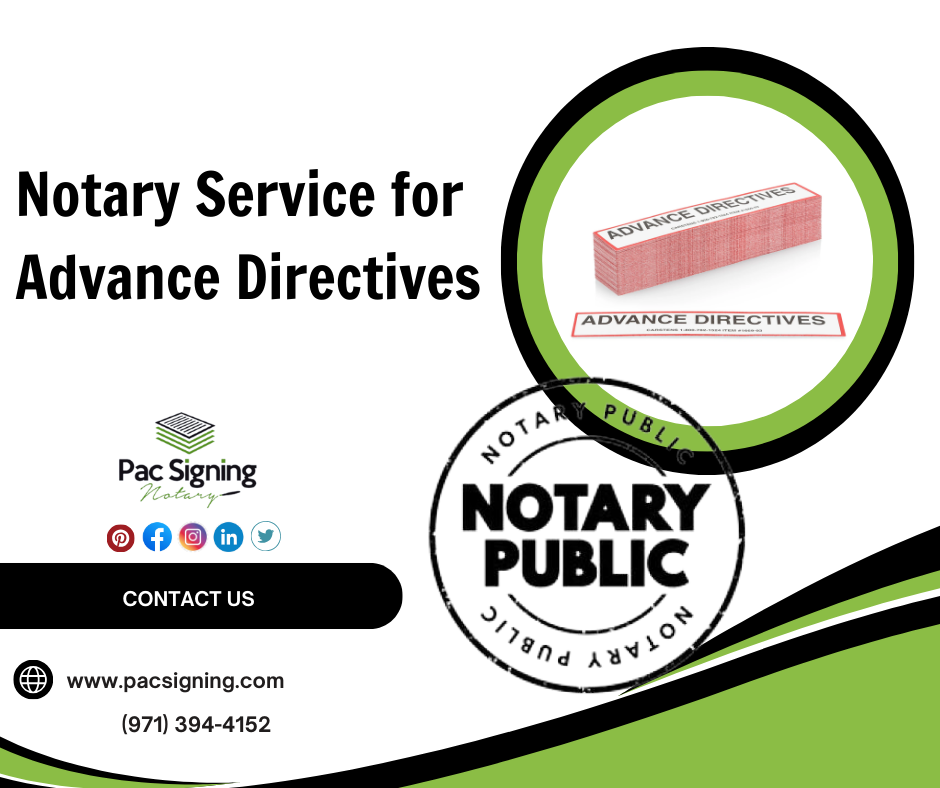 Notary Service for Advance Directives