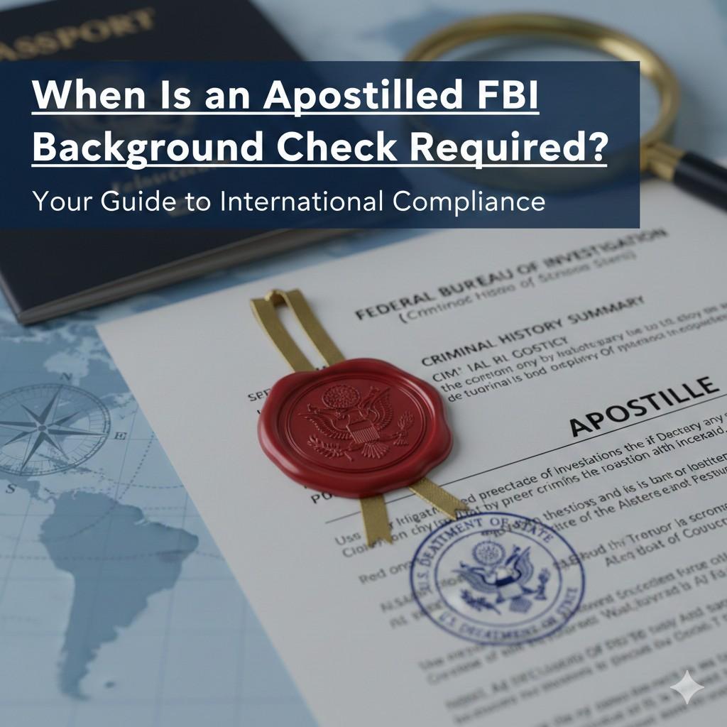 FBI apostille service