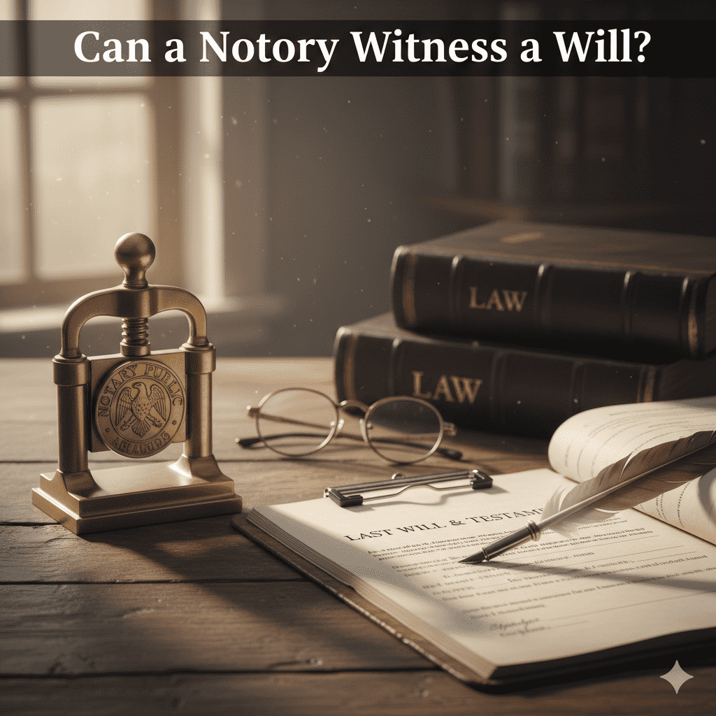 Can a Notary Witness a Will in Oregon? | Pac Signing Guide
