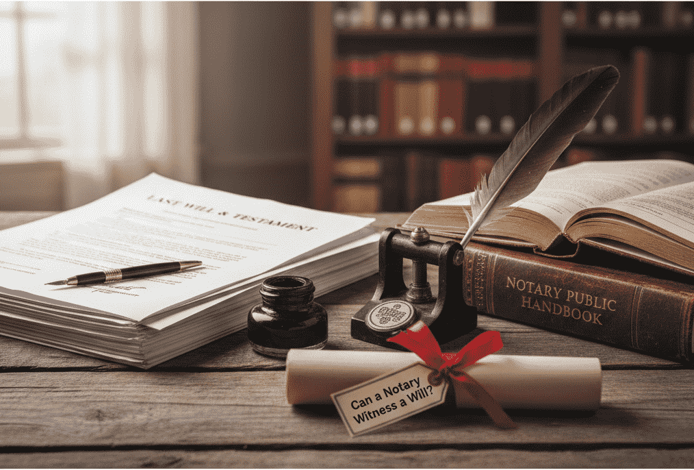 notary witness a will