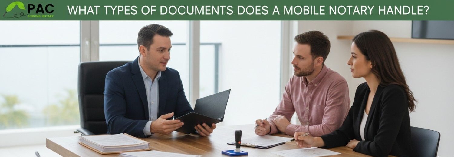 purpose of a mobile notary