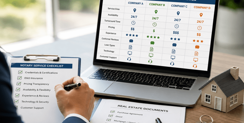mobile notary signing companies