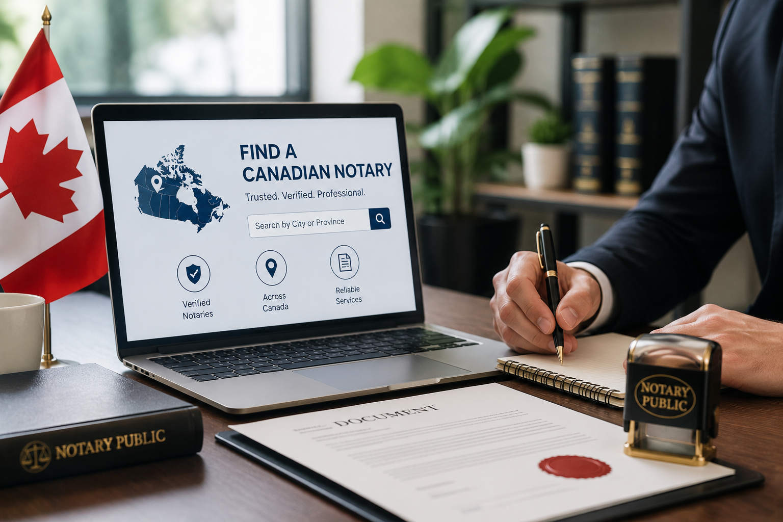 notarized affidavits for canada